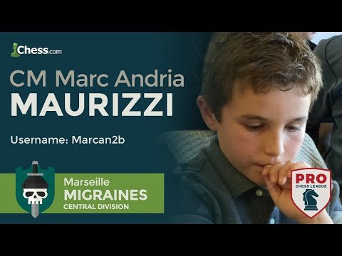 Image du reportage Deuxième norme de MI pour le jeune Marc'Andria Maurizzi (Echecs - Blitzstream)