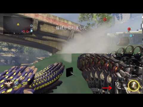 【BO3】マップ外泳いでみた