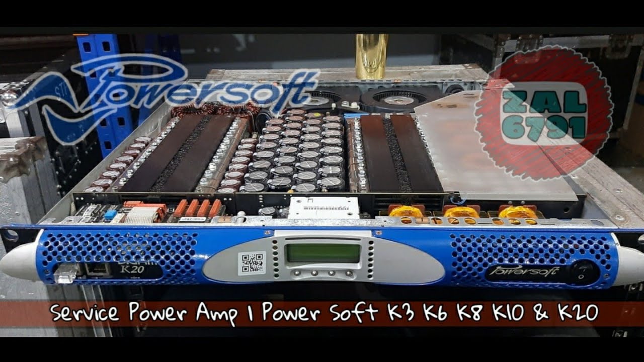 Service PowerSoft K3 K6 K8 K10 & K20 (Power Amplifier)