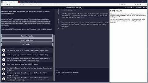 Introduction to HTML5 Elements Free Code Camp Org Basic HTML and HTML5