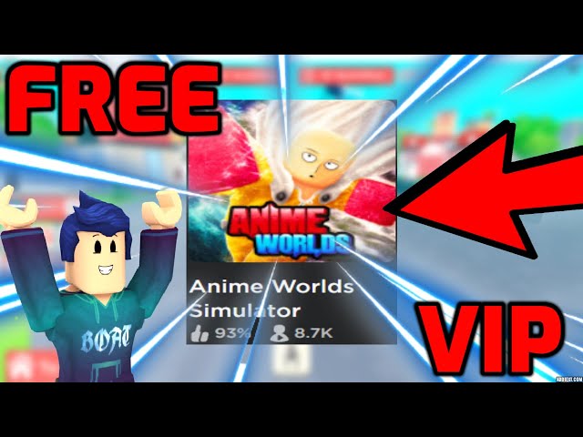 FREE VIP SERVER ANIME WARRIORS SIMULATOR 