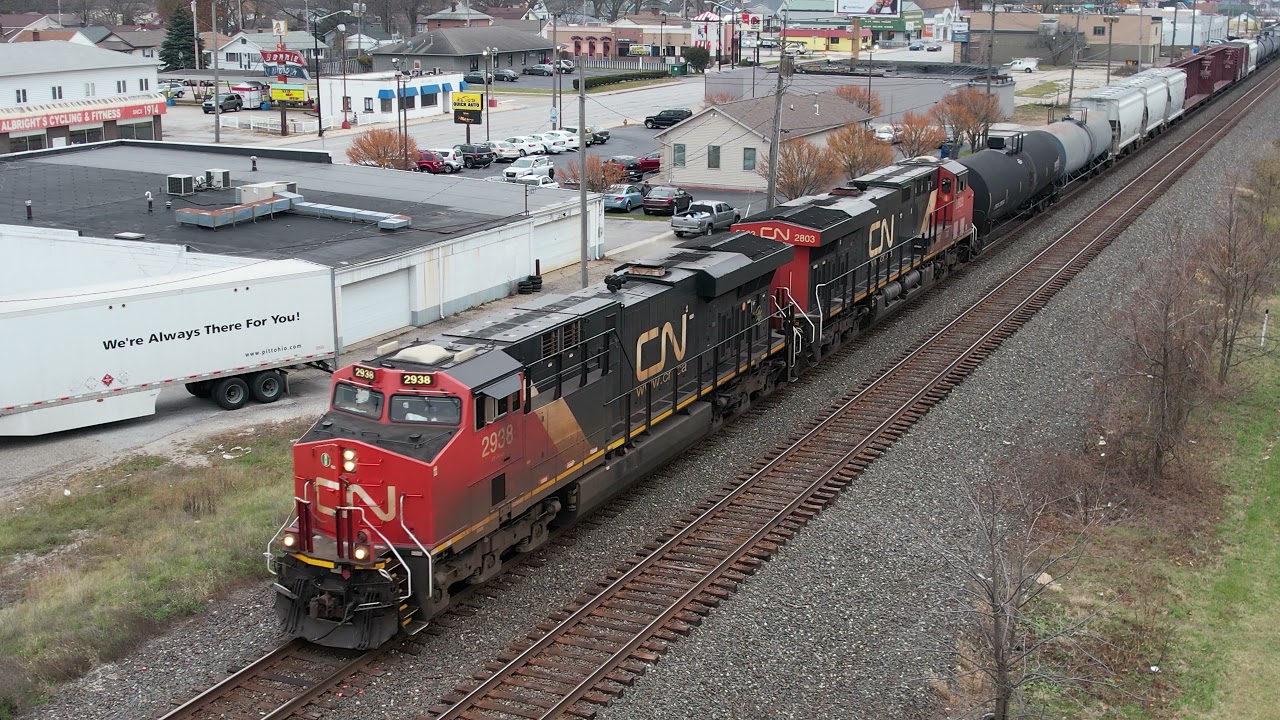 cn 2938 Mishawaka IN 12 1 21 Train A441