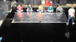 NEA Scout Solar Sail: Half-scale Fold Time Lapse