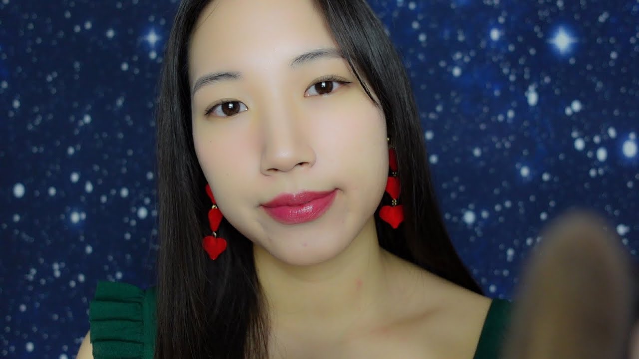 ASMR| Doing your Valentine's Makeup ❤️ (Layered, Personal Attention)