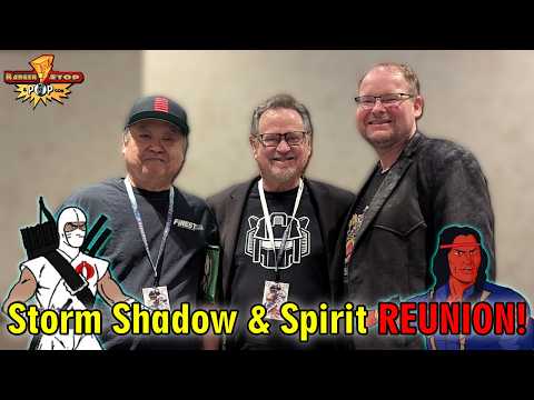 Storm Shadow & Spirit REUNION! | G.I. Joe Voice Actor Panel
