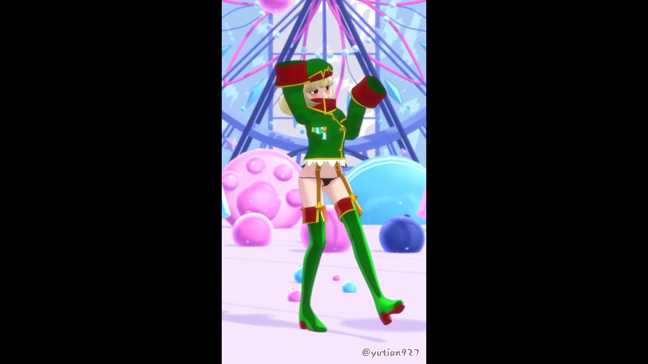 魔法少女にあこがれて/MMD】阿良河キウィ/Kiwi Araga♢Nyan Cat - YouTube