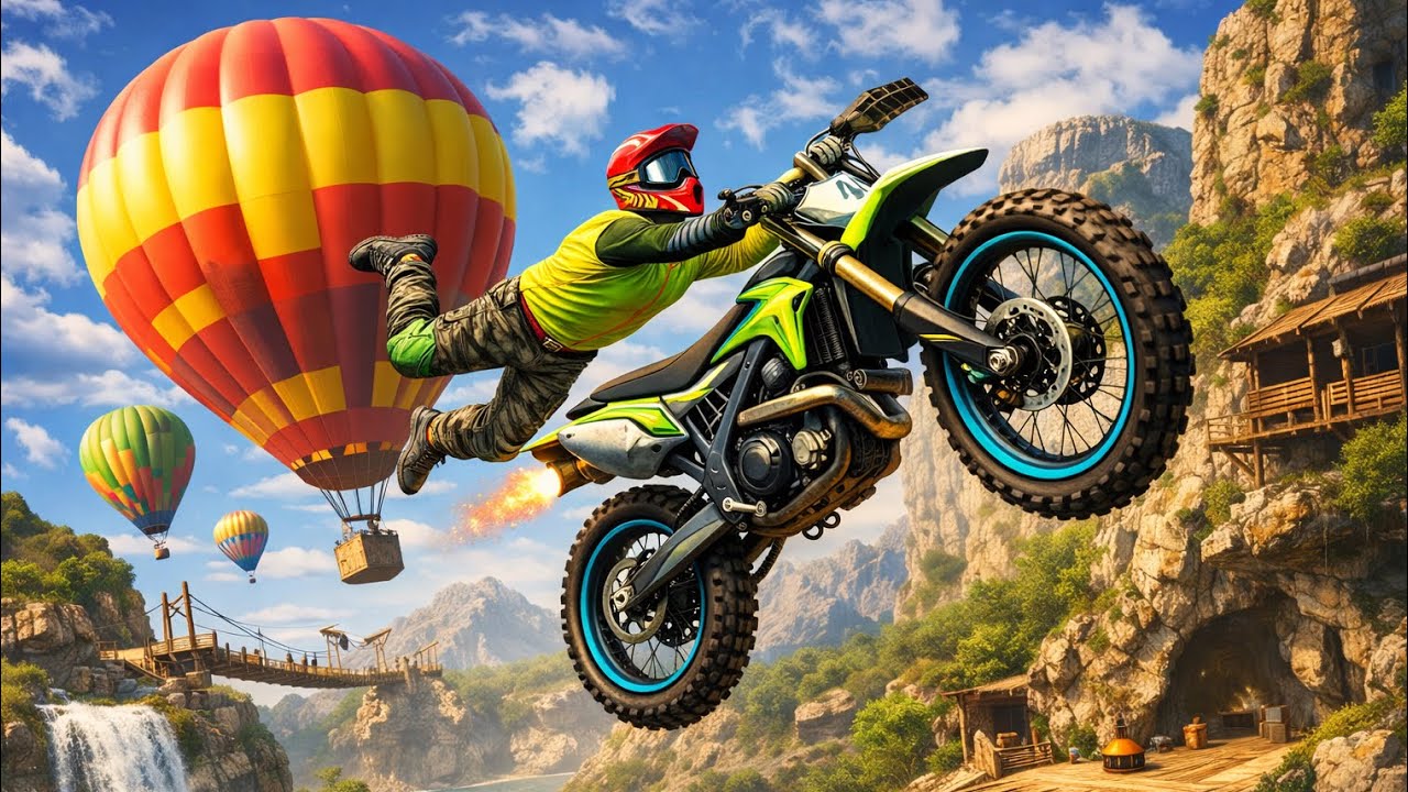 Bike Stunt Racing Game 🚴🔥 | Impossible Mega Ramp Bike Stunts | Android Gameplay 2026 😱 