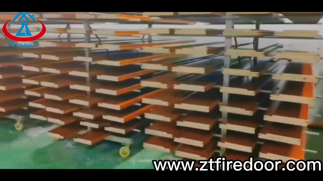 Ztfiredoor Factory Directly Supply New Product Durable Fire Door Ul Steel Industrial Fire Proof Door