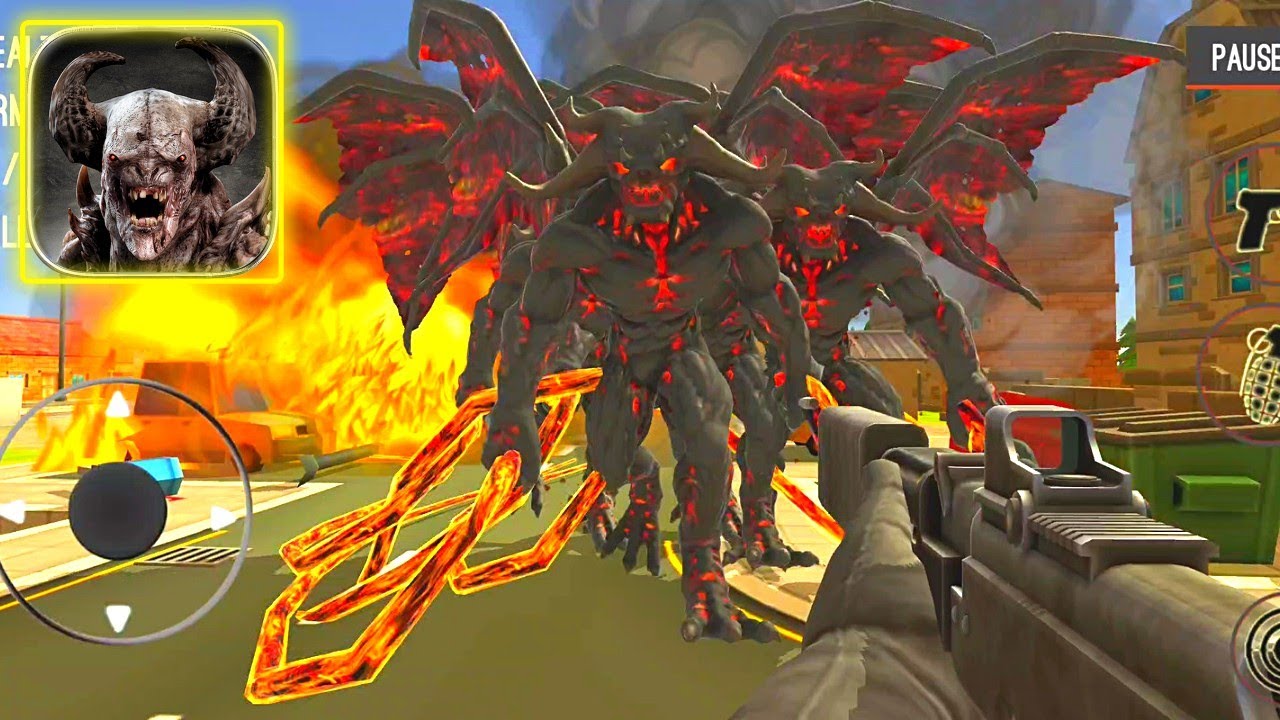 Monster Killing City Shooting II #4 (DEMON LORDS!) | Android Gameplay