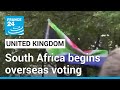 South Africa begins overseas voting for general elections end of May • FRANCE 24 English