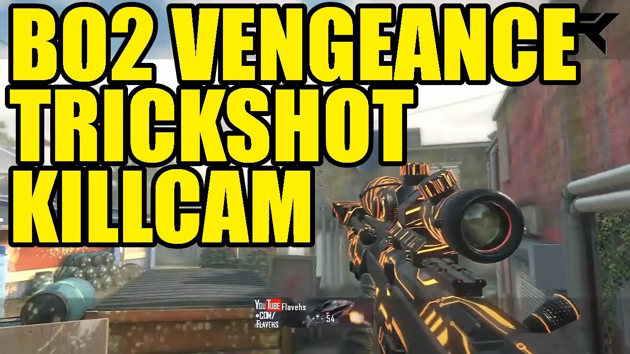 Trickshot Killcam on Vengeance DLC map pack | Black ops 2 trickshot killcam