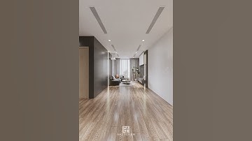 Thiết kế chung cư căn hộ 2 ngủ Mipec tông màu đen cực gọn gàng  #xuhuong #interiordesign #home