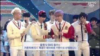 [THAISUB] 150308 SBS Inkigayo : VIXX รางวัลที่ 1 กับ Love Equation