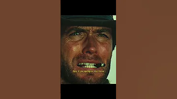 I don't think it's nice, you laughing | A Fistful of Dollars (1964) #clinteastwood #westernmovies