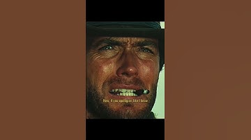 Thumbnail of I don't think it's nice, you laughing | A Fistful of Dollars (1964) #clinteastwood #westernmovies