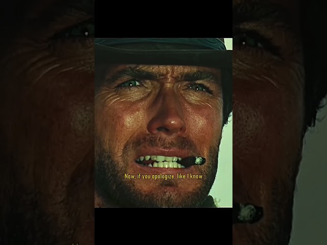 I don't think it's nice, you laughing | A Fistful of Dollars (1964) #clinteastwood #westernmovies class=