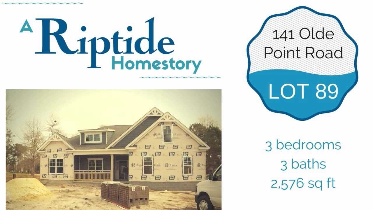 A Riptide Homestory - 141 Olde Point Road Hampstead, NC