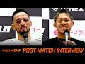 クレベル・コイケvs.秋元強真　試合後インタビュー / RIZIN.54