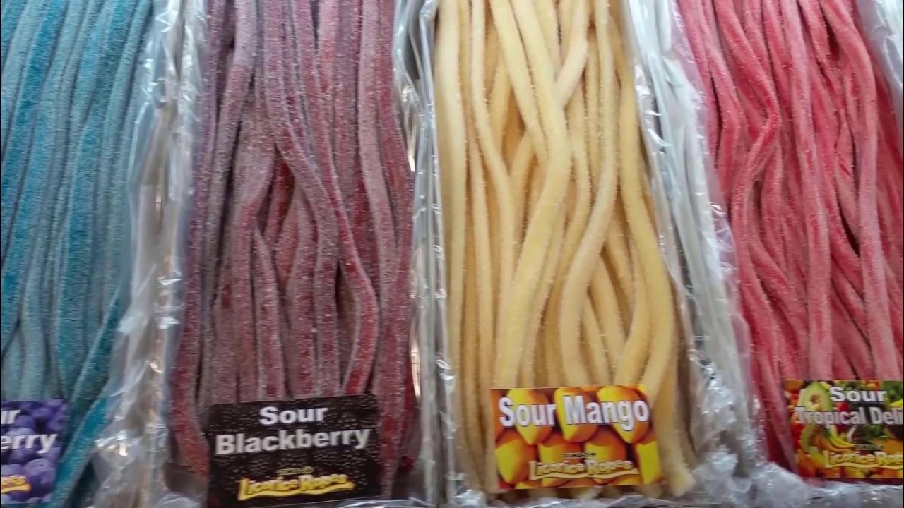 Timbo's Licorice Ropes Flavors YouTube