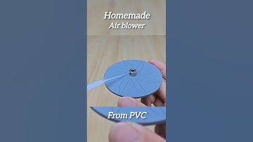 homemade Diy Air blower from PVC | #airblower #inventions #fan #inventions #machine #experiment #diy