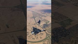 M2000C Vs Su27 Dogfight