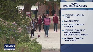 CWU WWU requiring COVID-19 vaccinations