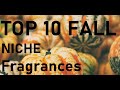 Top 10 fall 2019 fragrances - niche