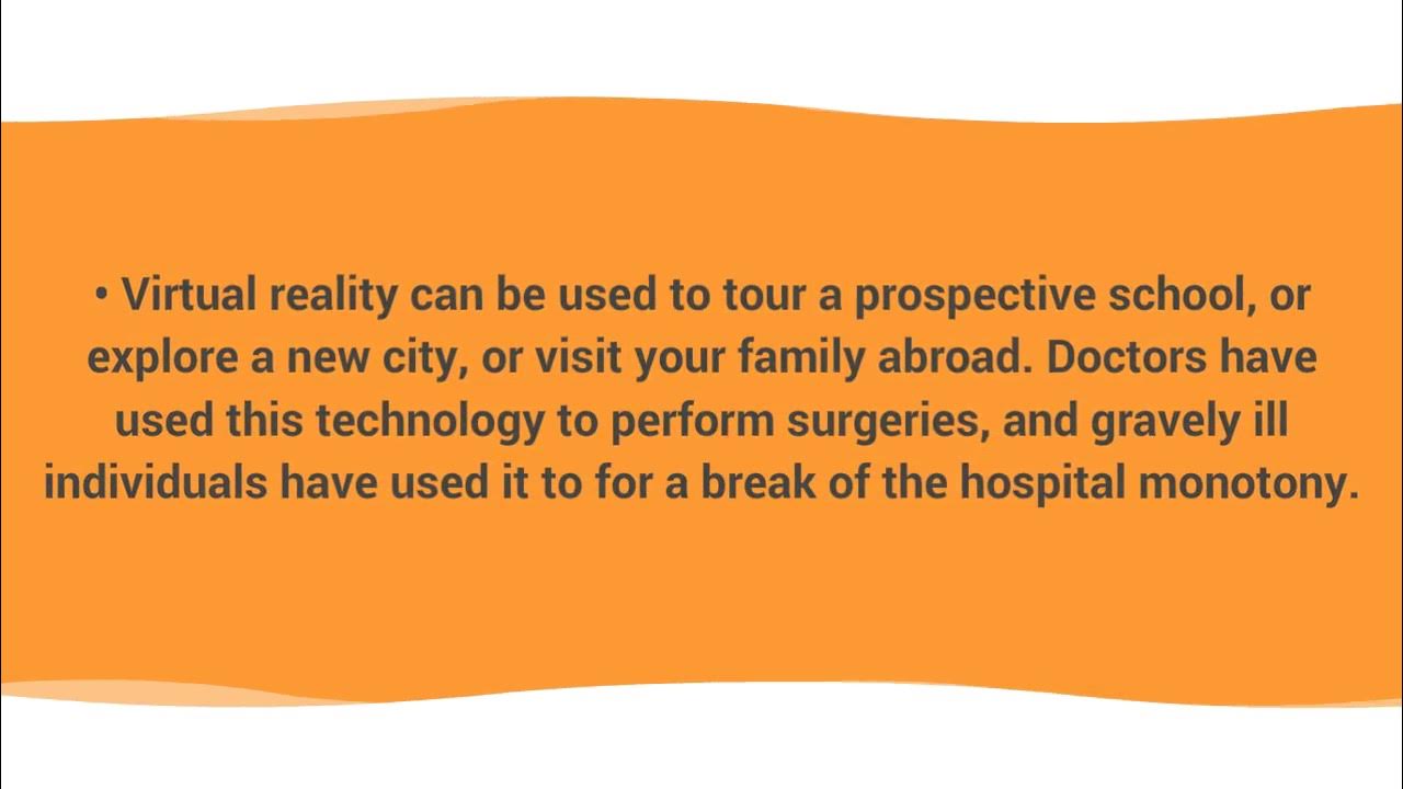 Benefits of Virtual Technologies YouTube