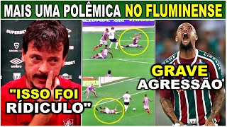 A AGRESSÃ0 DE FELIPE MELO INACEITÁVEL ! FERNANDO DINIZ REVOLTADO APÓS VEXAME DO FLUMINENSE