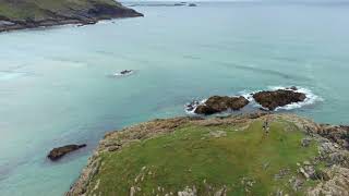 Murder Hole Beach, Donegal, Ireland - Drone Footage Hubsan Zino 4k 30fps Mode