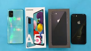 iPhone 8 vs Samsung Galaxy A51