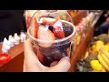 Vitamin Fresh Fruit Juice / 100%  fruit juice / Mixed  Fruit Juice / 비타민 과일주스 / Korean street food