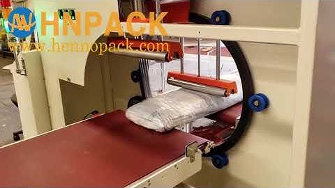 Hennopack Orbital Horizontal Stretch Wrapper Wrapping for Banding Boards