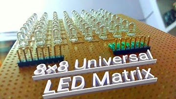 DIY | How to make 8×8 LED matrix part 1