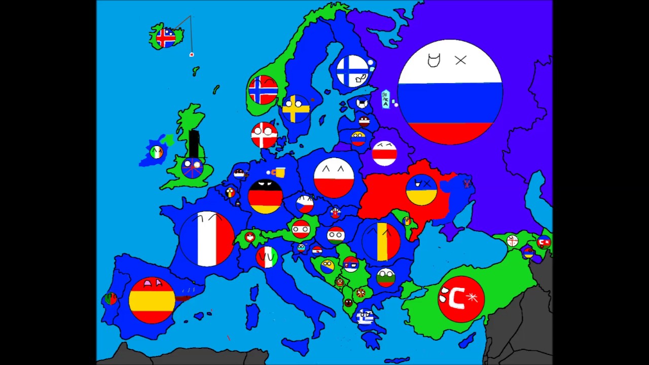 Карта украины кантриболз