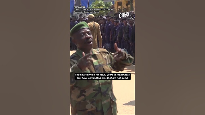 DRC Crisis: Congolese Police Officers Join ‘Rwanda-Backed’ M23 Rebels In Occupied Bukavu