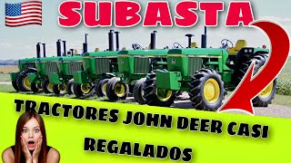 ‼las MEJORES OFERTAS d TRACTORES JOHN DEER (SUBASTA)  Precios De USA‼