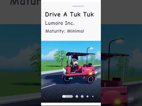 Everyone play this game drive a tuk tuk #roblox #viral #fyp