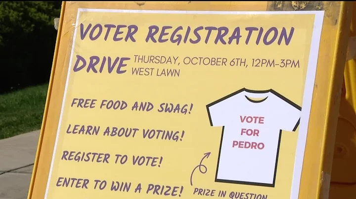 Campus outreach groups trying to improve young voter turnout