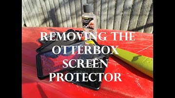 How to Remove the  Pixel 2 OtterBox Defender Screen Protector
