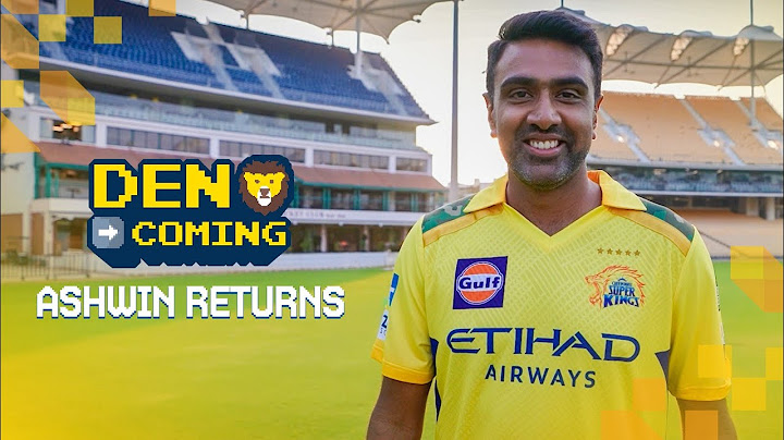 The Homecoming of R Ashwin - A Full Circle | IPL 2025| CSK