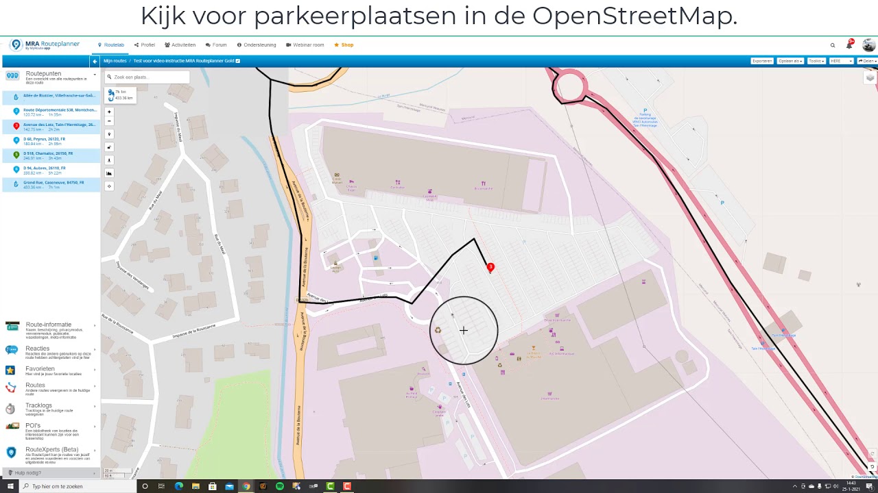 1) MRA Routeplanner Gold 'Multi mapping'