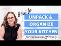 How to Unpack and Organize a Kitchen for Efficiency
