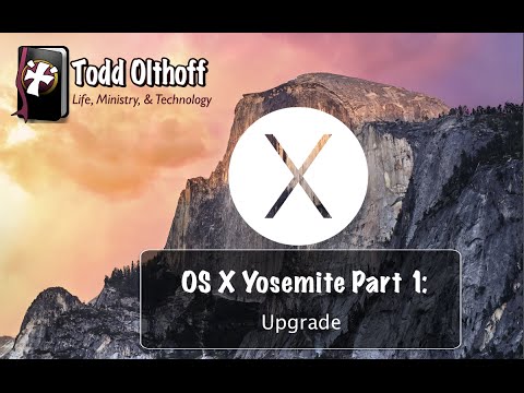OS X Yosemite Part 1: Upgrade Step by Step