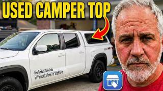 Topper Camper for a Nissan Frontier from Facebook Marketplace