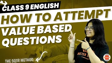 How to Attempt Value Based Questions | CBSE Class 9 Preparation | Oshin Ma