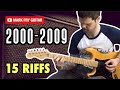 Top Guitar Riffs 2000s #2000riffs #guitarriffs #rockriffs #2000s #noughties