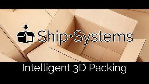Ship•Systems   Intelligent 3D Packing