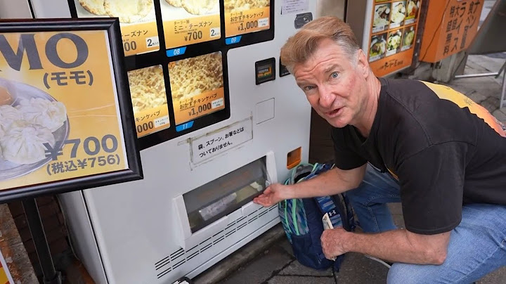What can you EAT from JAPAN VENDING MACHINES? - Eric Meal Time #998