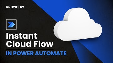 Create an Instant Cloud Flow | Types of  Flow in Power Automate